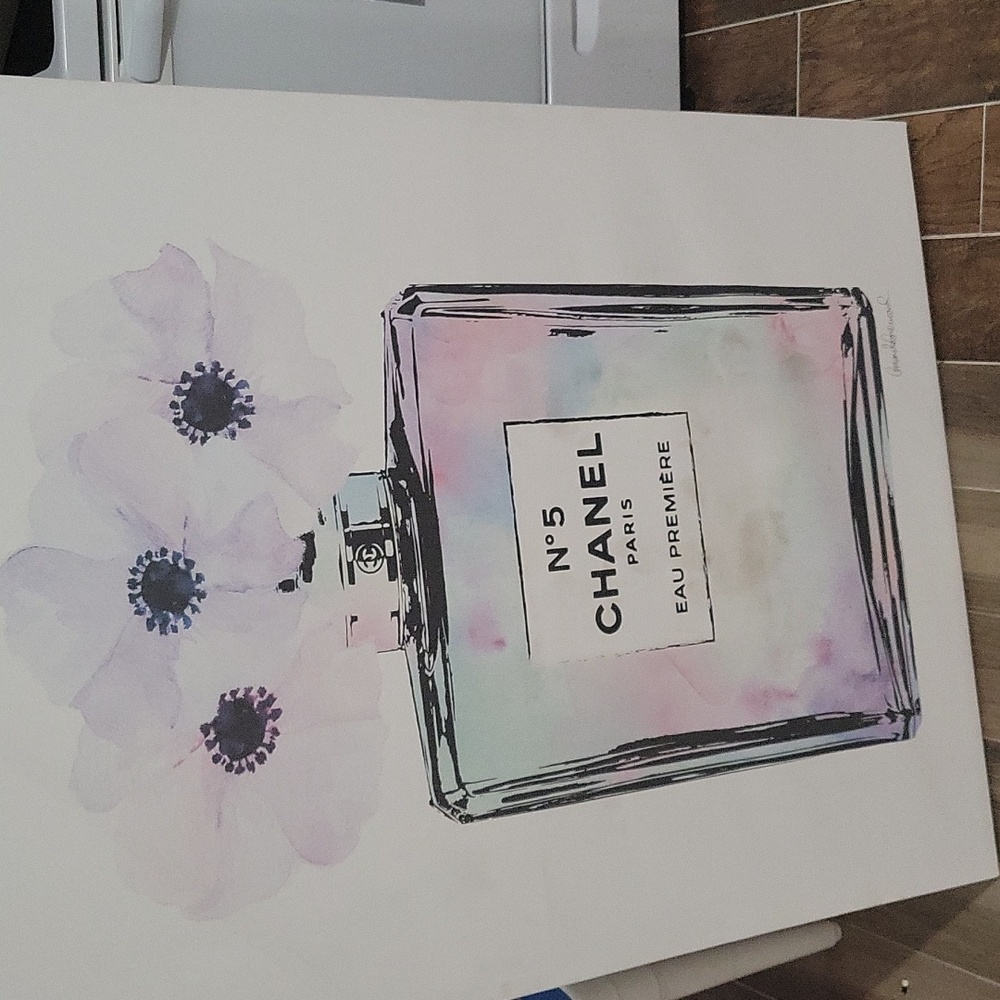HUGE Chanel wall hanging
